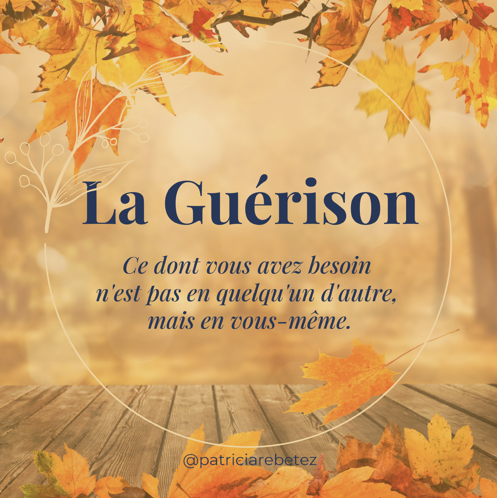 la guérison